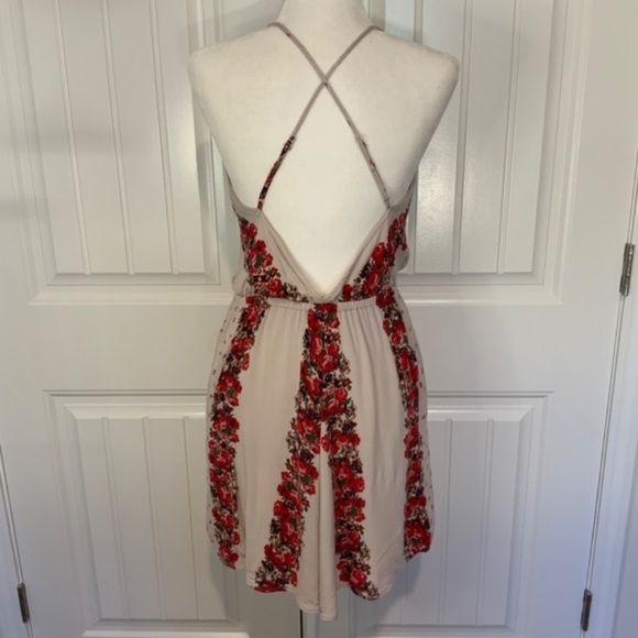 Free People Backless  Floral Mini-Dress - Picture 9 of 9